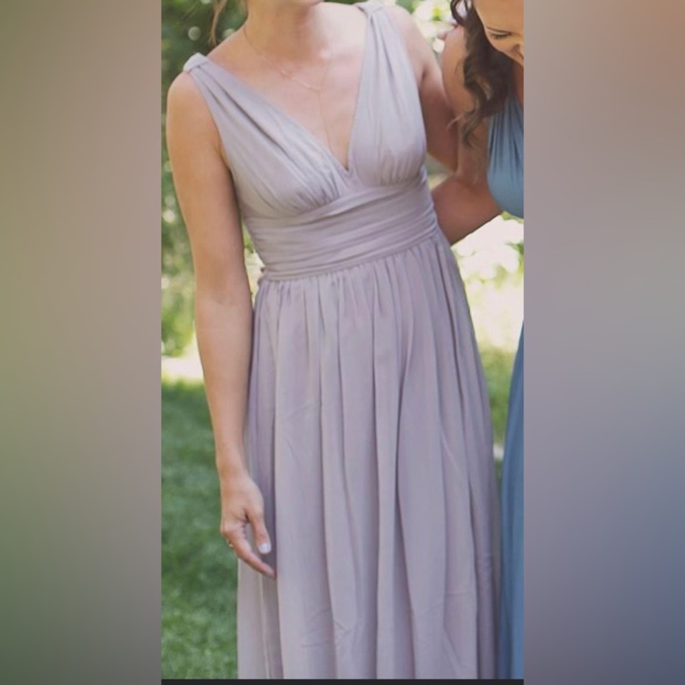 Lavender Bridesmaids Dress (4)